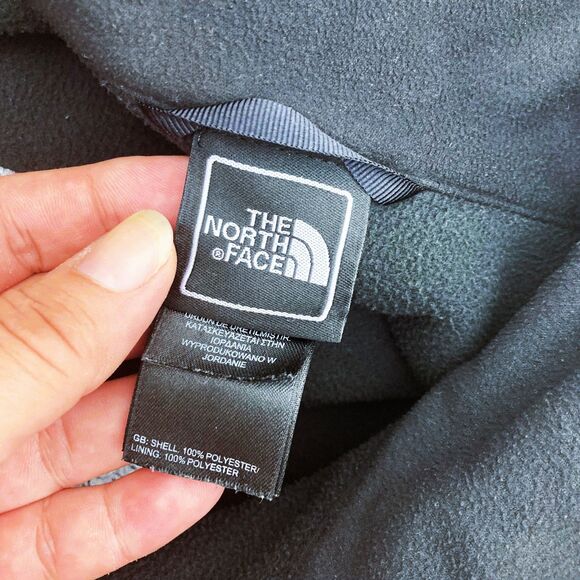 The North Face Front Range Fleece Vest - Men's L Full Zip Pockets Black Logo - Picture 12 of 14